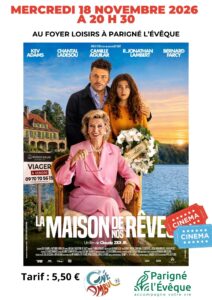 affiche cineambul - La maison de nos rêves pour le 18 novembre